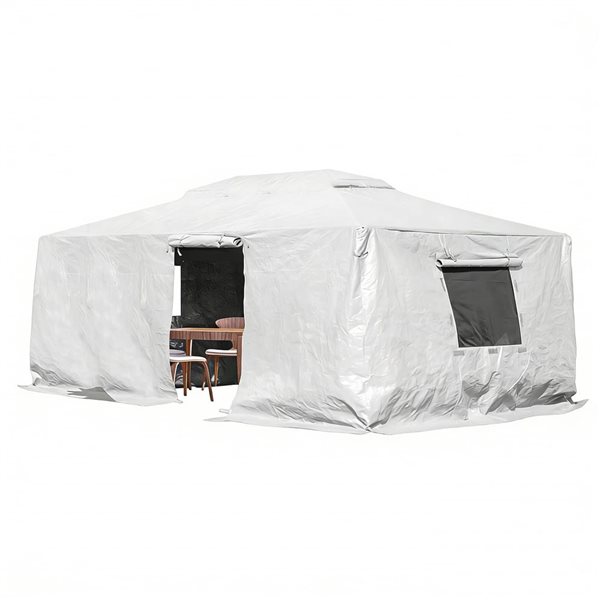 Mondawe 14 x 20-ft Gazebo Cover - White