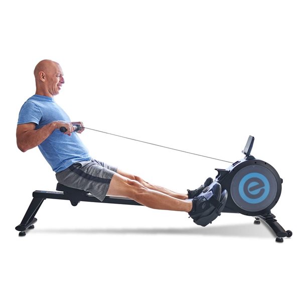 Action Row Rowing Machine Echelon Row Sport 2 Foldable Rowing Machine w/ Magnetic Resistance and ...