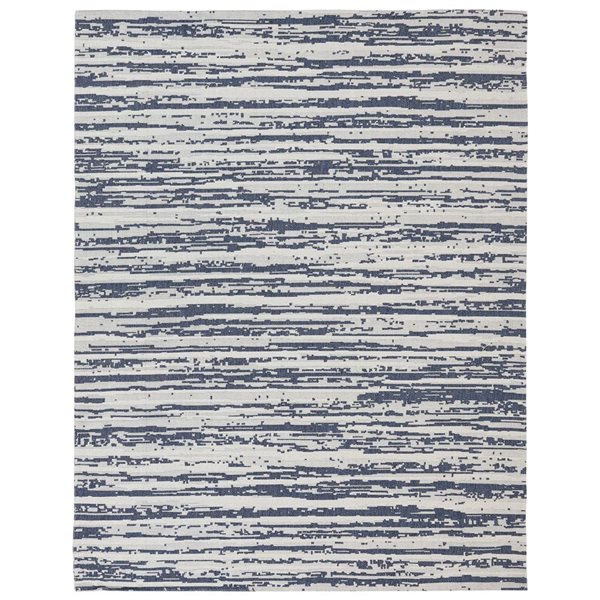 Sunnydaze Decor Allusive Boundaries 8 x 10-ft Indoor Area Rug - Midnight