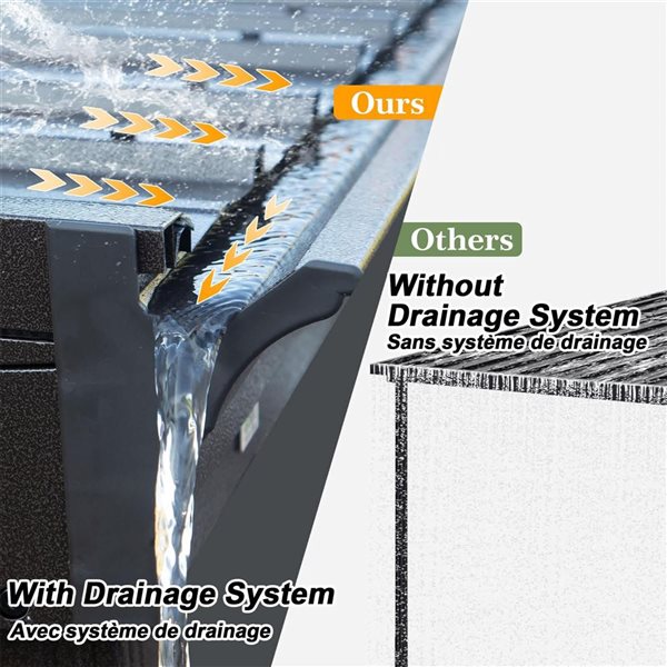 Mondawe 8 x 12-ft Wall Mounted Solarium w/ Metal Hardtop + 2 Lockable Sliding Doors - Brown