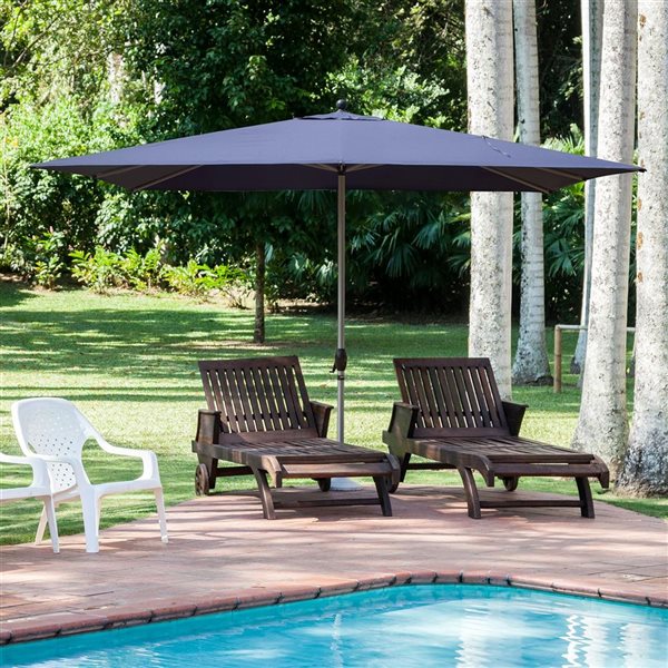 Mondawe 11-ft Patio Umbrella - Navy Blue