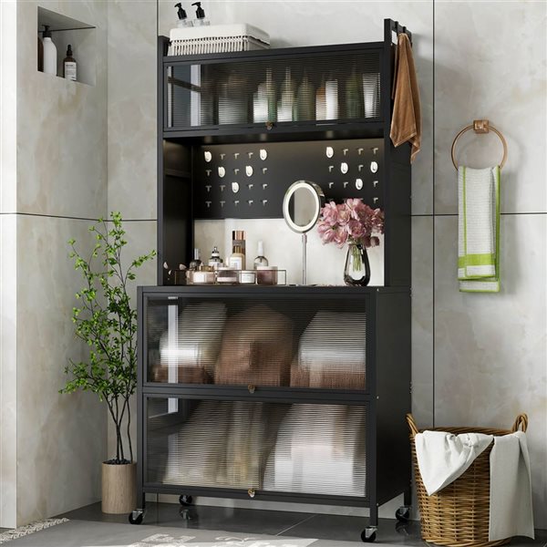 Costway Black 5-Tier Kitchen Baker’s Rack