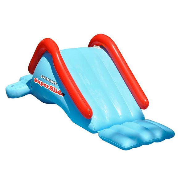 Swim Central 17‑in Inflatable Blue Super Swimming Pool Slide