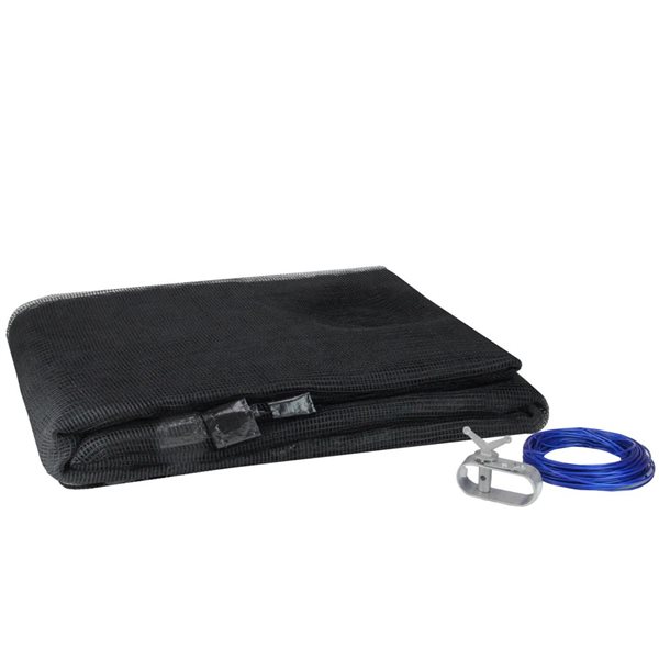 Swim Central 18‑ft Black Deluxe Above‑Ground Swimming Pool Leaf Net Cover