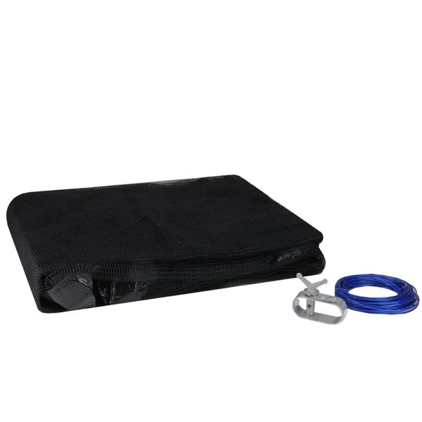 Swim Central 27‑ft Black Leaf Net Cover for Oval Above‑Ground Swimming Pools