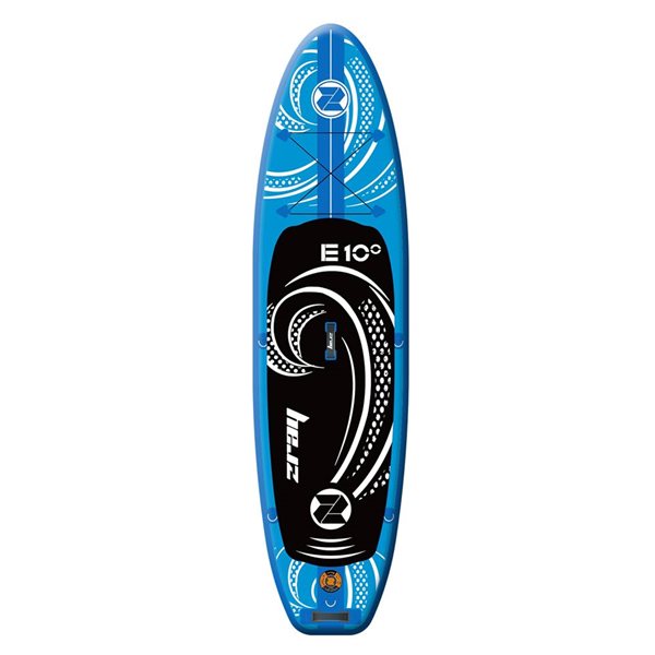 Pool Central Z‑Ray E10 Evasion Deluxe 9.75‑ft Inflatable All‑Around Stand‑Up Paddle Board