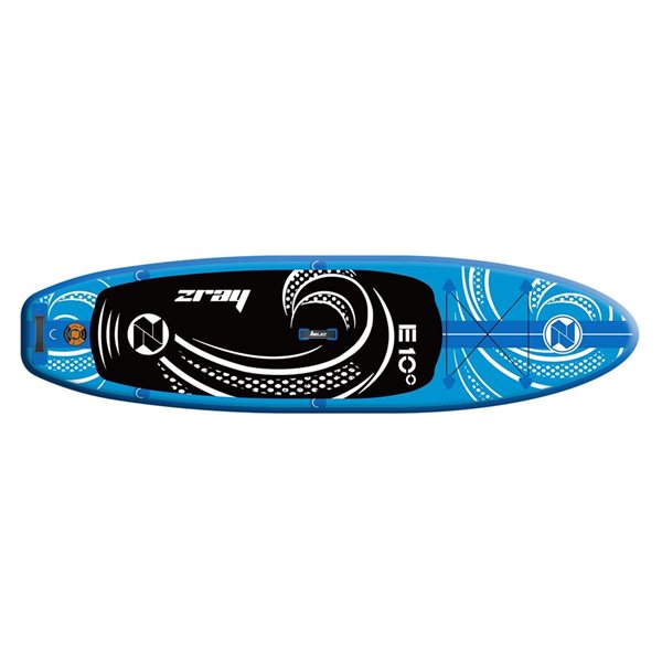Pool Central Z‑Ray E10 Evasion Deluxe 9.75‑ft Inflatable All‑Around Stand‑Up Paddle Board