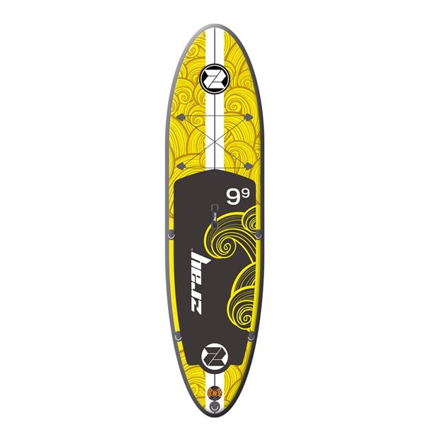Pool Central Z‑Ray X1 10‑ft Inflatable All‑Around Multiboard Stand‑Up Paddle Board