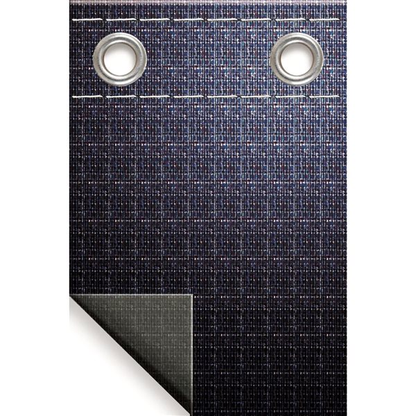 Swim Central 41‑ft Blue Rectangular In‑Ground Swimming Pool Winter Cover