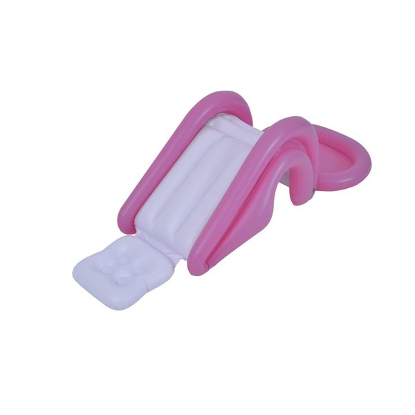 Pool Central 83‑in Inflatable Pink Flamingo Kiddie Pool with Sprayer