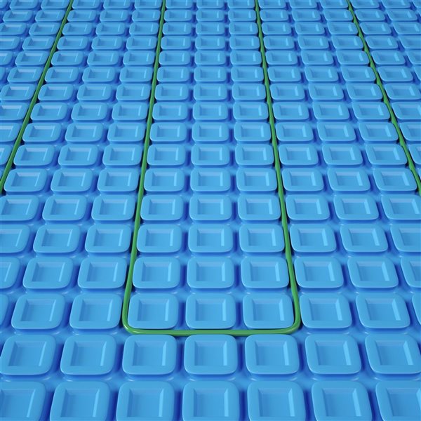 Flextherm by Stelpro 3.6 W/ft 200-ft Surface XL Green Cable 240V 725W 208V/545W - 52.5 to 69.5 ft² Coverage