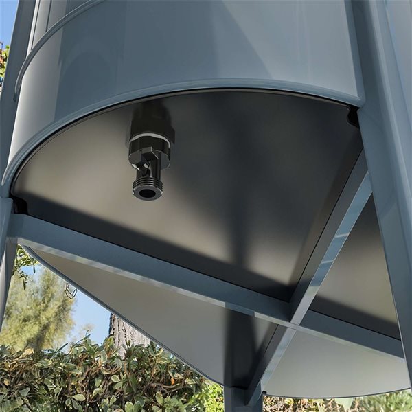 Permasteel Blue Elevated Garden Bed with EnGrow TrueSoil Technology