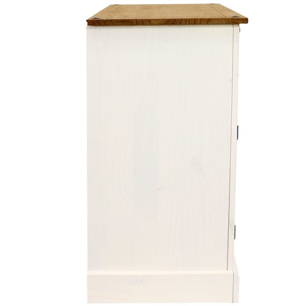 Sunnydaze Decor 31.5‑in Solid Pine Console Table with Drawer