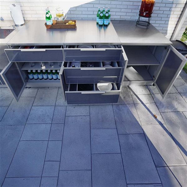Blue Sky Outdoor Kitchen 3-Pcs Combo Set 1