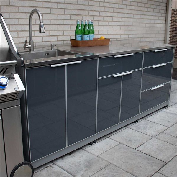 Blue Sky Outdoor Kitchen 3-Pcs Combo Set 2