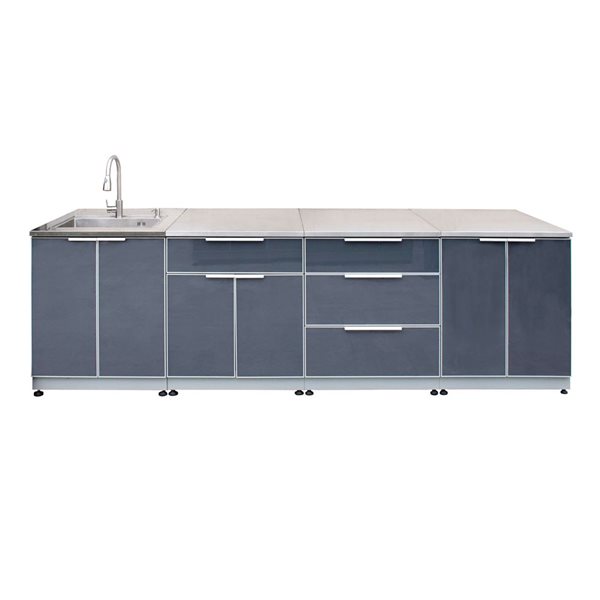 Blue Sky Outdoor Kitchen 4-Pcs Combo Set 1