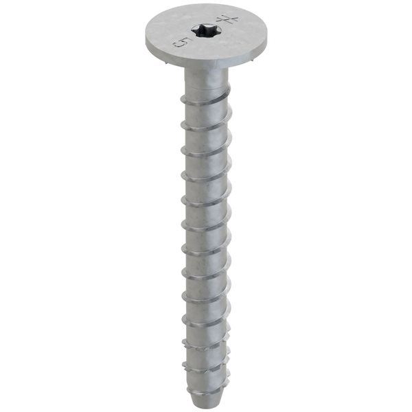 Simpson Strong-Tie Titen HD 1/2 x 5-in Washer Head Screw Anchor - Mechanically Galvanized - 15-Pack
