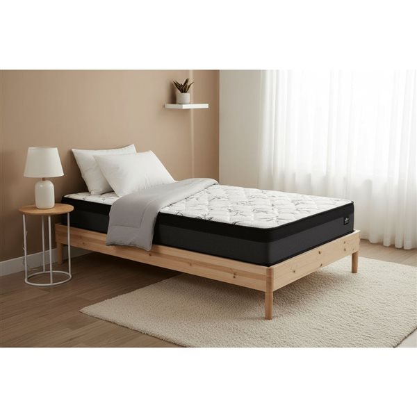 Velago Double-Size 12-in Firm Breathable Hybrid Mattress