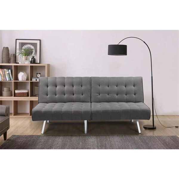Velago EPESSES Convertible Futon - Grey