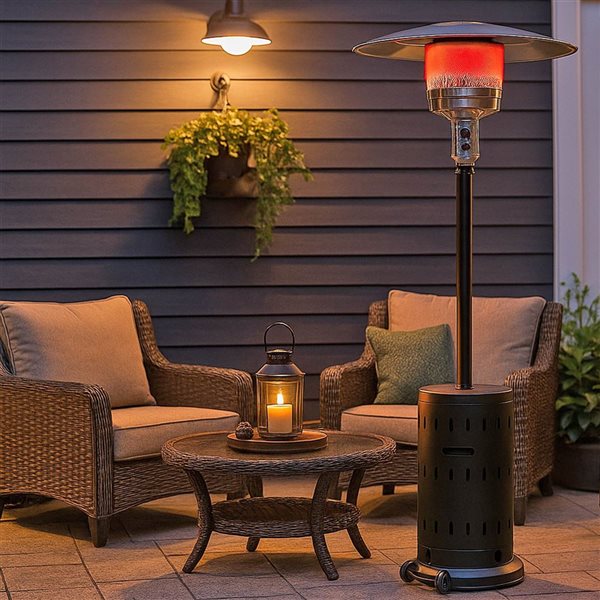 Patioflare Volaris Propane Patio Heater - Black