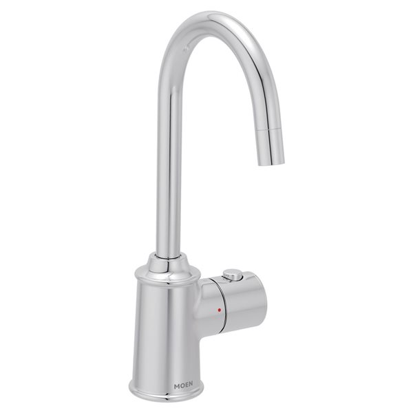 MOEN Traditional Instant Hot Sip 1-Handle Kitchen Faucet - Chrome