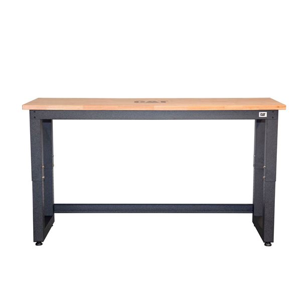 CAT RTA Garage Storage Cabinet Set w/ 1 Wall Cabinet + 36-in Shelves and 48-in Workbench