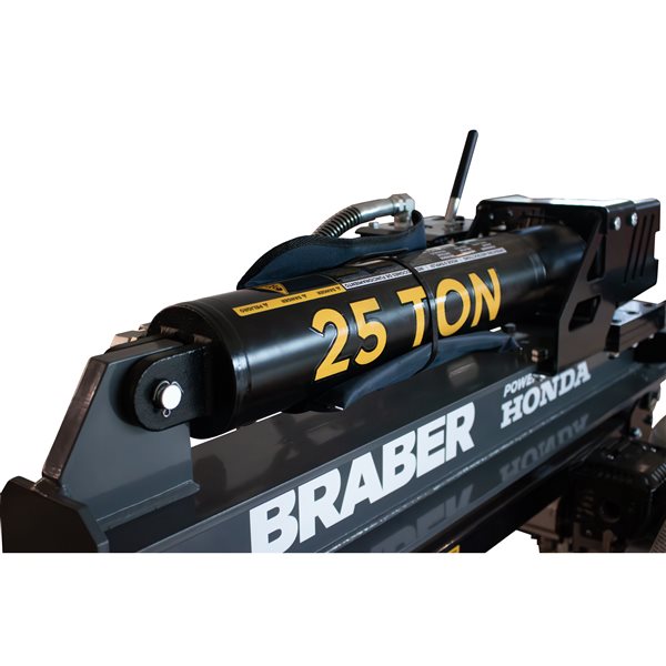 BRABER 25-ton 203-cc Horizontal and Vertical Gas Log Splitter with Vanguard® 200 Engine (6.5HP)