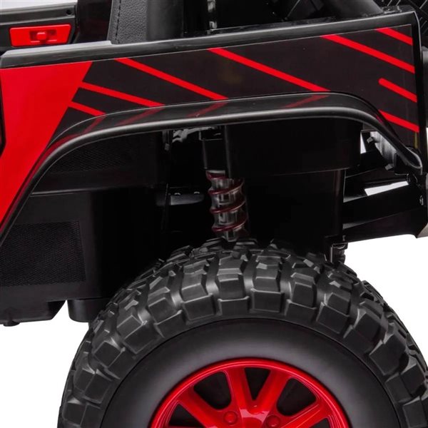 Freddo 24 V Jeep Freddo Raider 2-Seat Electric Ride-On Car for Kids - Red