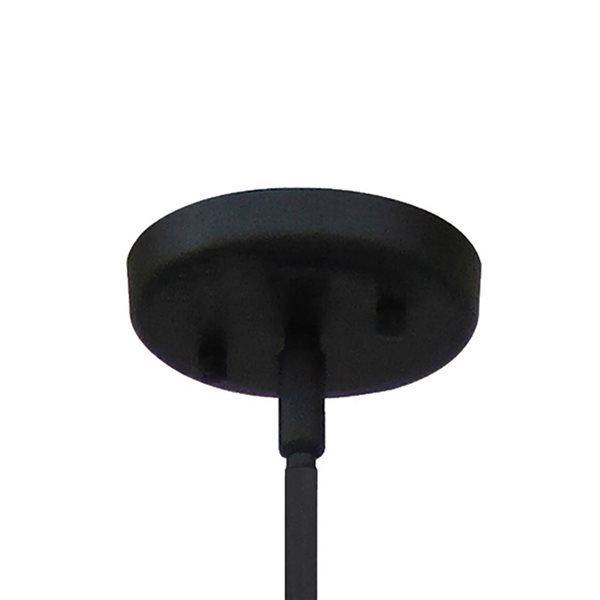 Whitfield Lighting 6-Light Chandelier - Black