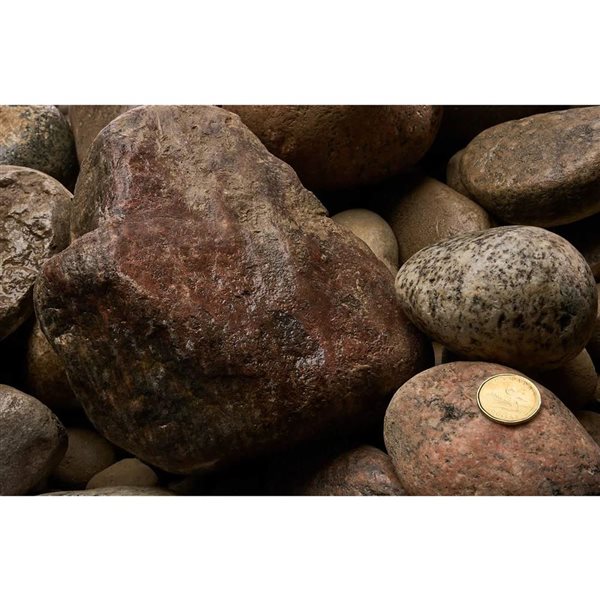 Garden Bag 3-5-in River Rock