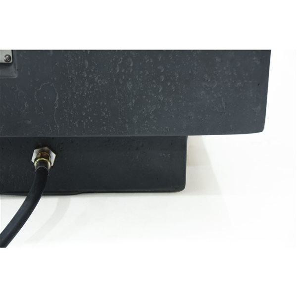 Elementi Metropolis Fire Table for Liquid Propane - Grey