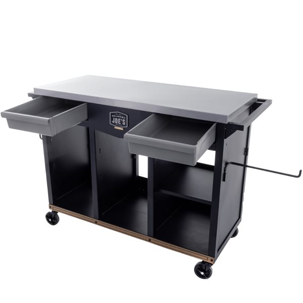 Oklahoma Joe's Workstation DLX Food Prep and Storage Cart