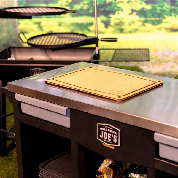 Oklahoma Joe's Workstation DLX Food Prep and Storage Cart