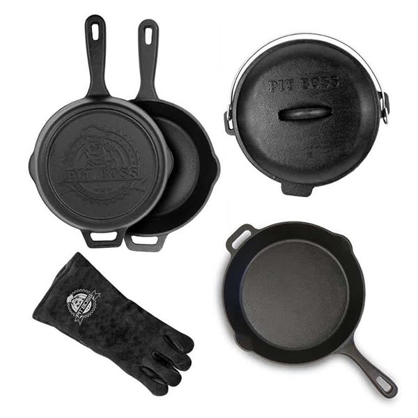 Pit Boss 6-Pcs Cast Iron Starter Kit