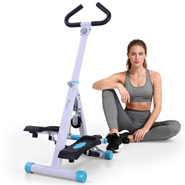 Soozier Stepper Exercise Machine with LCD Monitor - Green