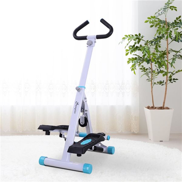 Soozier Stepper Exercise Machine with LCD Monitor - Green