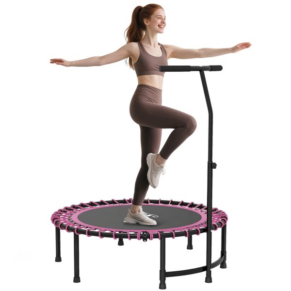 Mini Rona Mini-trampoline d’exercice pliable 45 po Soozier pour l’entraînement ...