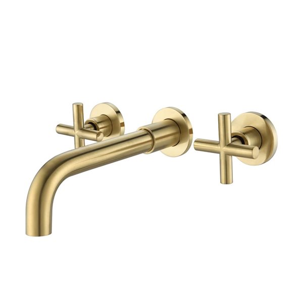 Clihome 2-Handle Bathroom Sink Faucet - Brushed Gold