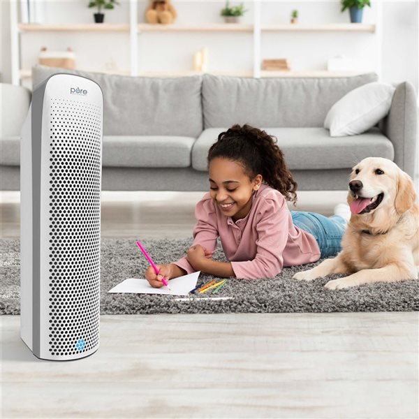 Pure Enrichment PureZone Elite 3-Speed 205-ft³ 4-in-1 True HEPA