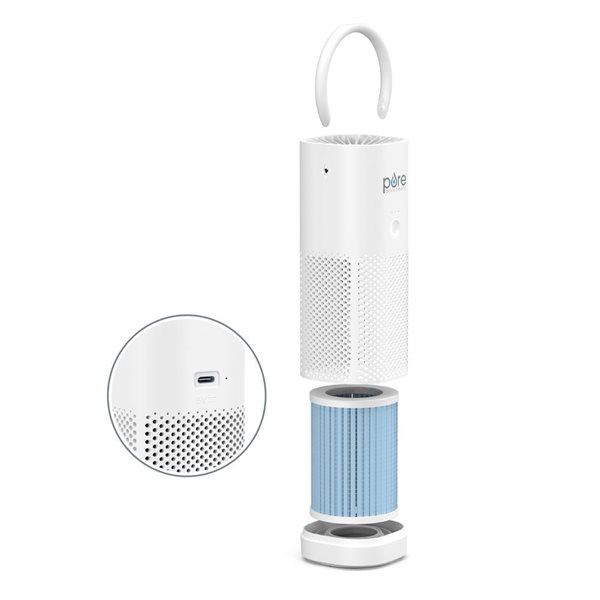 Pure Enrichment PureZone 3-Speed 6-ft³ Portable HEPA Air Purifier
