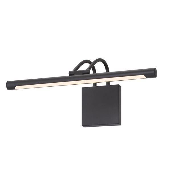 Westinghouse Lighting 17-in 15 W Adjustable Dimmable LED Picture Light, 3000K - Matte Black