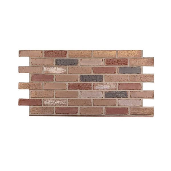FOAMCORE 43 x 20.5-in Faux Brick Wall Panel