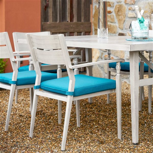 Sirio Ravenna 7-Pcs Outdoor Dining Set - Blue