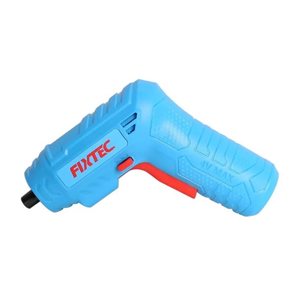 FIXTEC 4 V Li-Ion Cordless USB Rechargeable Screwdriver w/ 5 Drill Bits