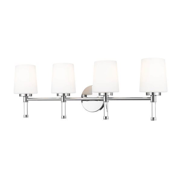 Z-Lite Henri 4-Light Vanity Light - Polished Chrome
