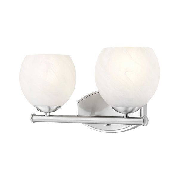 Z-Lite Colette 2 Light Vanity Light - Brushed Nickel
