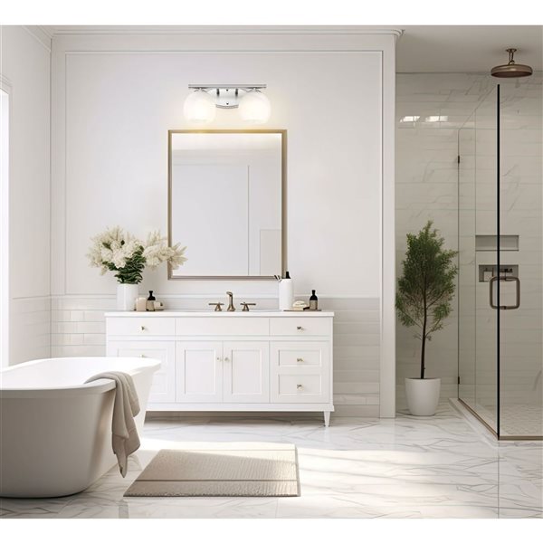 Z-Lite Colette 2 Light Vanity Light - Brushed Nickel