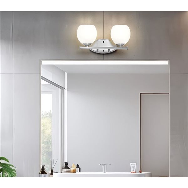 Z-Lite Colette 2 Light Vanity Light - Brushed Nickel