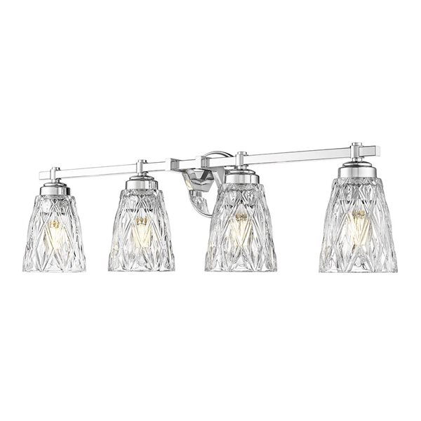 Z-Lite Andree 4-Light Vanity Light - Polished Chrome