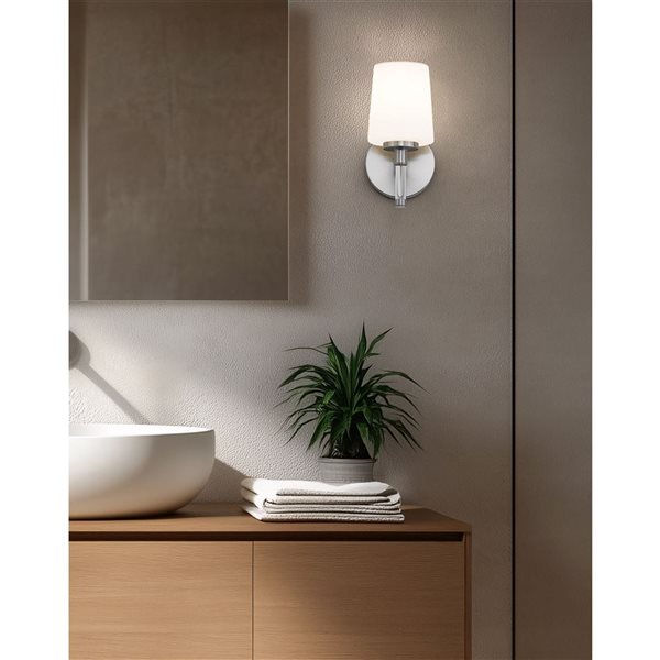 Z-Lite Henri 1-Light Vanity Light - Brushed Nickel